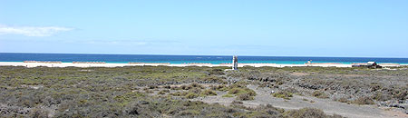 Naturschutzgebiet am Playa de Matorral