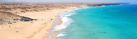 Strand von El Cotillo auf Fuerteventura